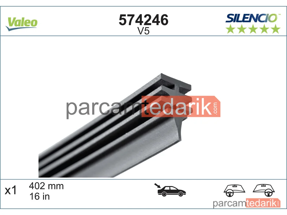 574246 | Silecek Süpürgesi — Alfa Romeo 156 Sportwagon, Alfa Romeo 159 Sportwagon, Fiat Multipla